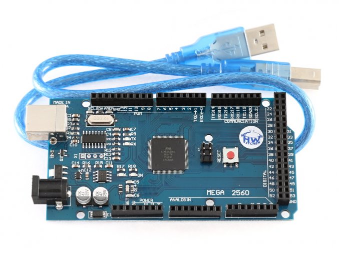 Klon Arduino MEGA 2560 R3 + USB kabel