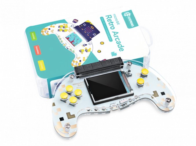 Microbit Retro Arcade Gamepad herní konzole pro výuku programování