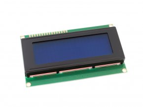 LCD displej 20x4 modrý s podsvětlením zepředu 1