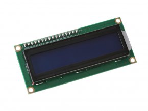 I2C LCD displej 16x2 modrý s podsvětlením