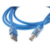 USB propojovací kabel A-B 1,8m detail konektorů