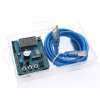 Krabička pro Arduino a věci na bastlení - Arduino UNO + USB kabel + Výukový Shield