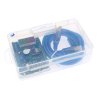Krabička pro Arduino a věci na bastlení - Arduino UNO + USB kabel + Výukový Shield v boxu