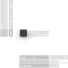 One Wire digitální teplotní senzor DS18B20 - rozměry
