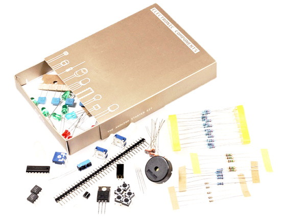 Arduino Starter Kit elektronické součástky