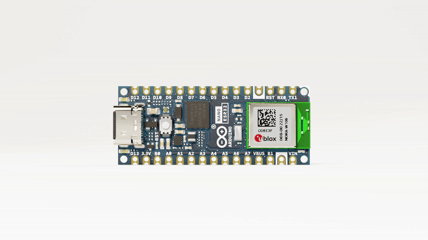 Arduino Nano ESP32 ABX00092 kompaktní velikost