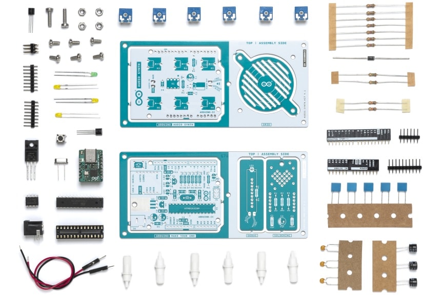Arduino Make Your UNO Kit - vytvoř si vlastní Arduino! - součástky
