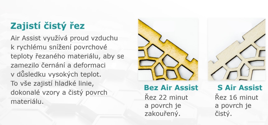 Air Assist Kit pro TOOCA L1 Laser - nečerná