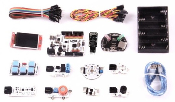 Arduino Advanced Kit součásti