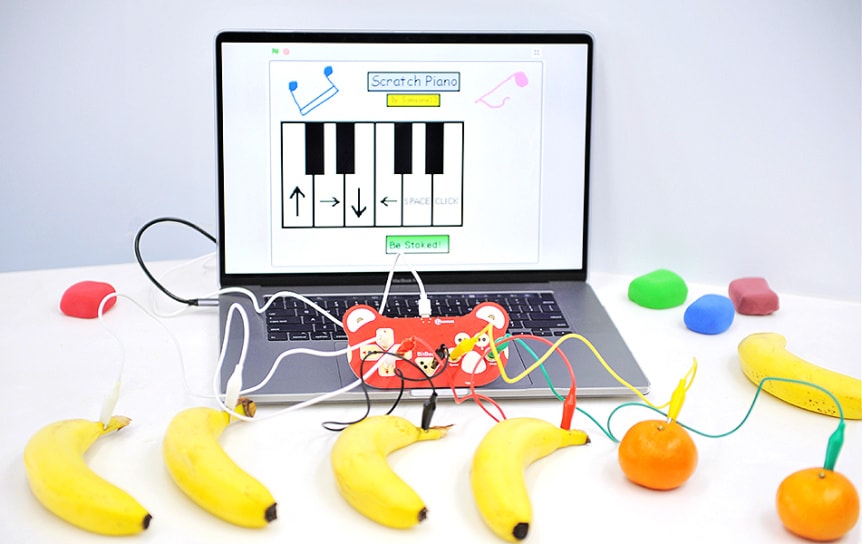 BitBoard hravá klávesnice pro zvídavé děti - projekt piano