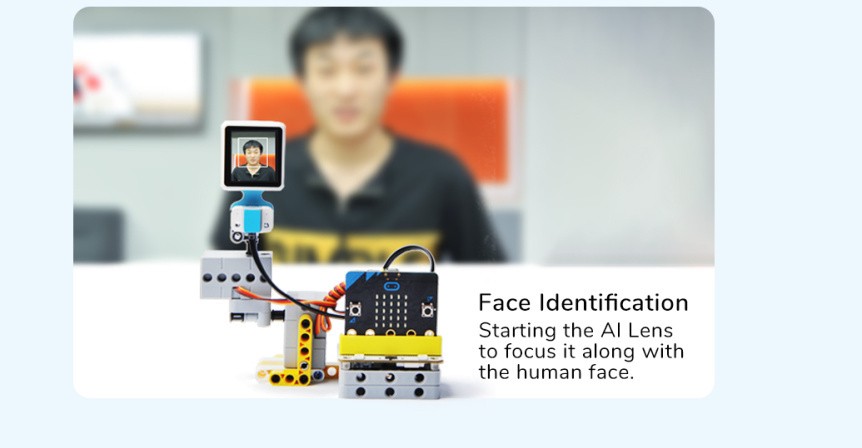 Chytrá kamera pro A.I. umělou inteligenci rozpoznávání tváře
