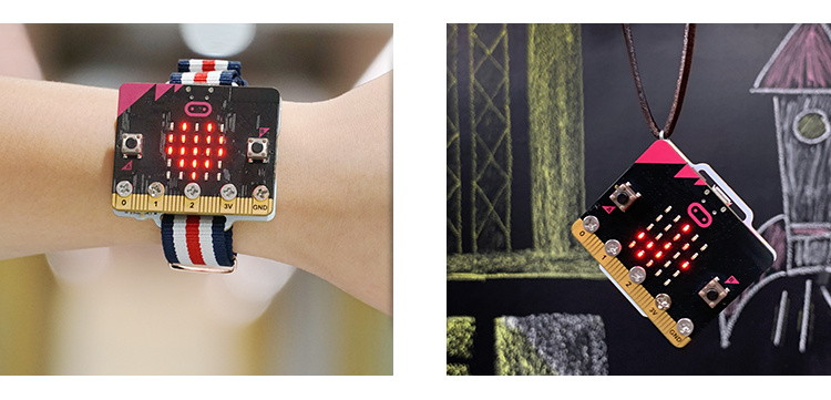 Micro:bit chytré hodinky (Smart Coding Kit) použití
