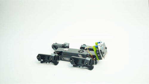 micro:bit XGO robotický pejsek (bez micro:bit) zapnutí