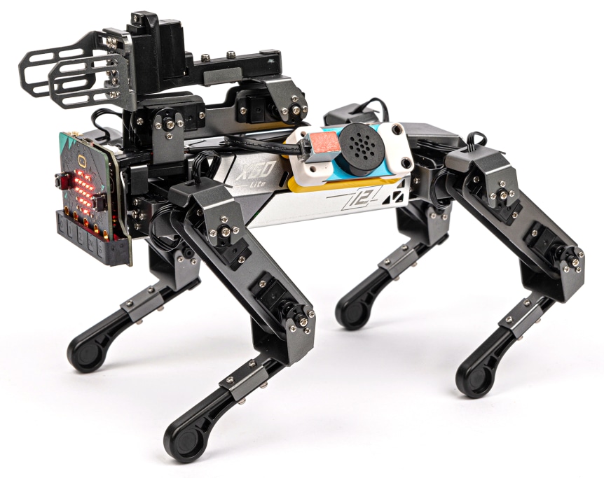 micro:bit XGO V2 robotický pejsek mp3 modul