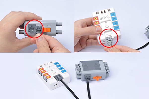 Napájecí kabel 25cm kompatibilní s LEGO® instalace
