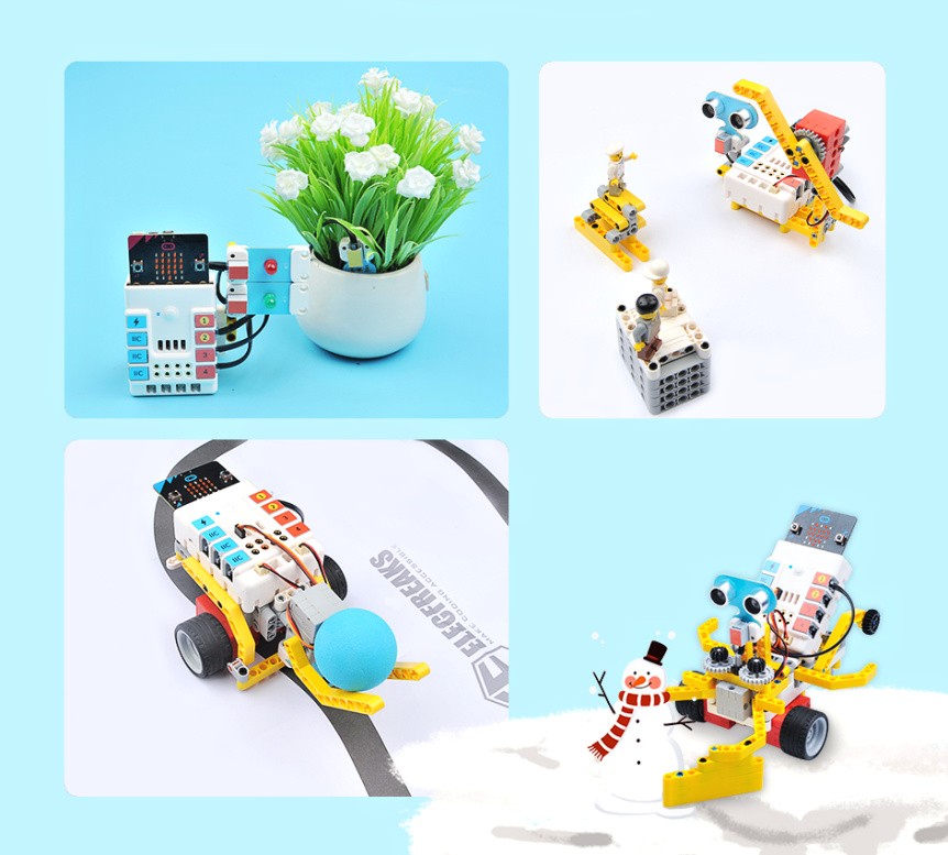 NEZHA Inventor's Kit pro mladé vynálezce - projekty LEGO