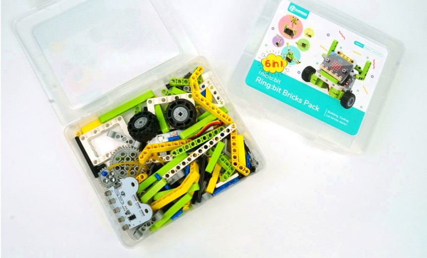 Ring:bit sada kostek kompatibilních s LEGO® krabice