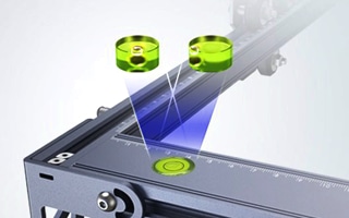 TOOCA L1 Laser (5W) univerzální laserová řezačka a gravírka - vestavěná vodováha