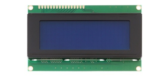LCD displej 20x4 modrý s podsvětlením