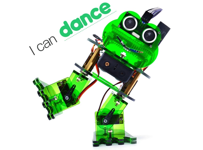 Keyestudio DIY robotický chodící žabák kompatibilní s Otto DIY tancuje
