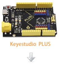 Keyestudio PLUS USB-C kompatibilní s Keyestudio PLUS USB-C kompatibilní s Arduino UNO R3-Keyestudio PLUS USB-C