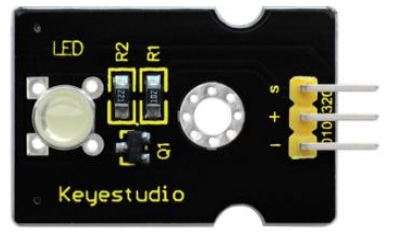 Keyestudio senzor kit 37v1 V3 0 pro arduino-bílá LED