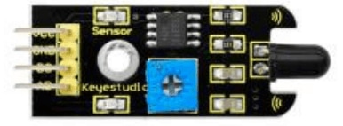 Keyestudio senzor kit 37v1 V3 0 pro arduino-snímač plamene