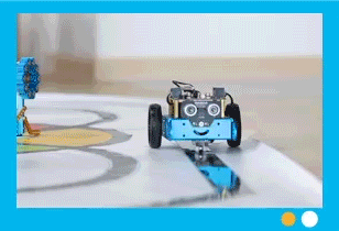 Robot mBot - jízda po čáře