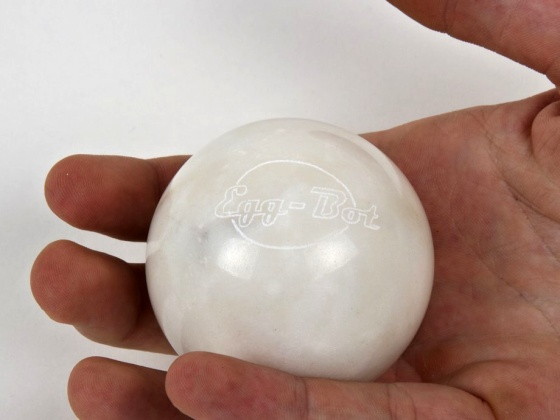 Rytí do kamene (bílý mramor) - EggBot diamantový rytec (pájecí kit)