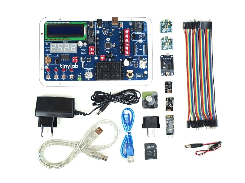 Sixfab Tinylab výukový kit kompatibilní s Arduino Varianta kitu: Exclusive