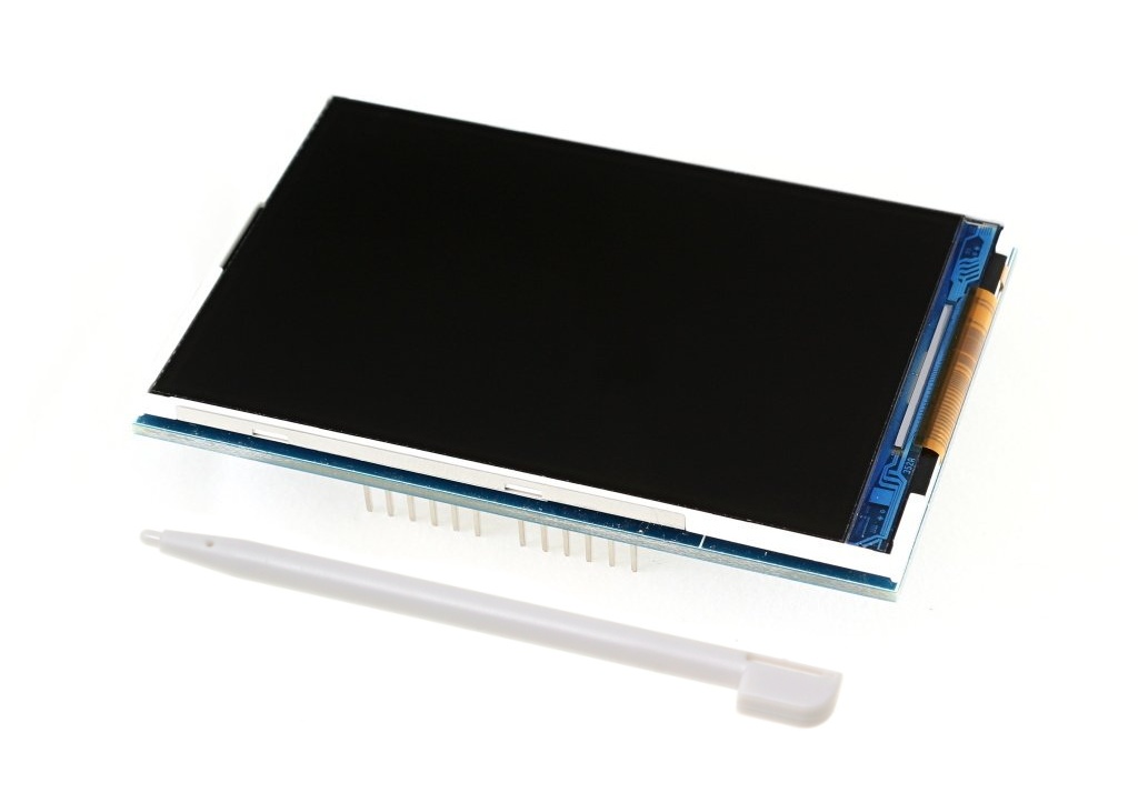 HWKITCHEN Dotykový barevný TFT LCD displej Shield 3.5" + Micro SD čtečka HW384