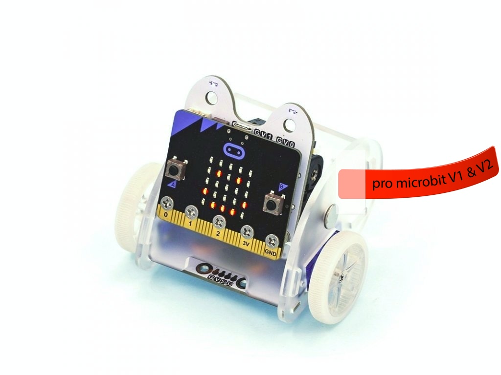 ElecFreaks Ring:bit V2 - Micro:bit výukový robot pro děti Varianta kitu: s deskou micro:bit V2.21