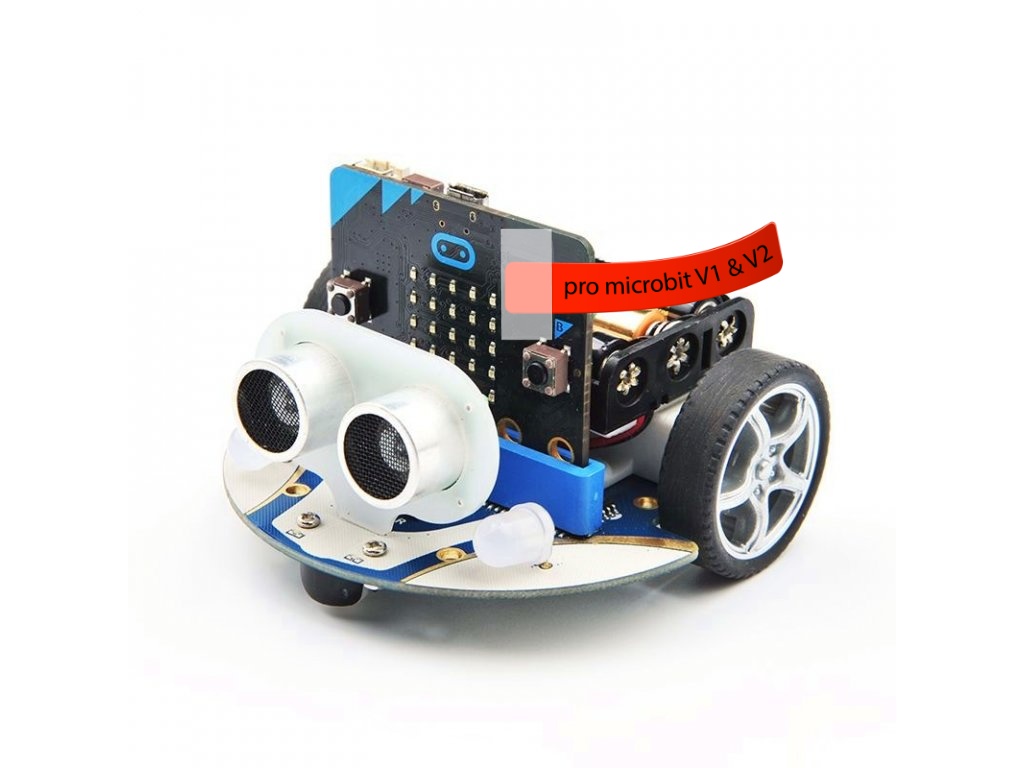 ElecFreaks Cutebot - Micro:bit chytré závodní auto V3.0 Varianta kitu: s deskou micro:bit V2.21
