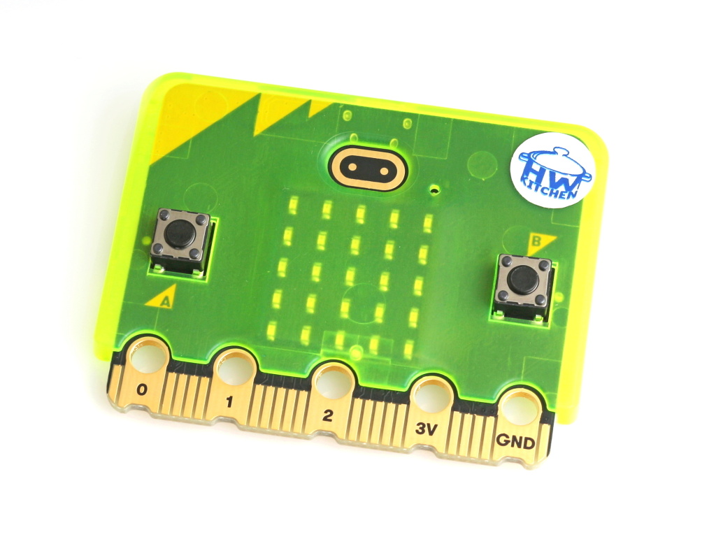 ElecFreaks Super slim obal na Micro:bit V2 Barva: Zelený mat EF160