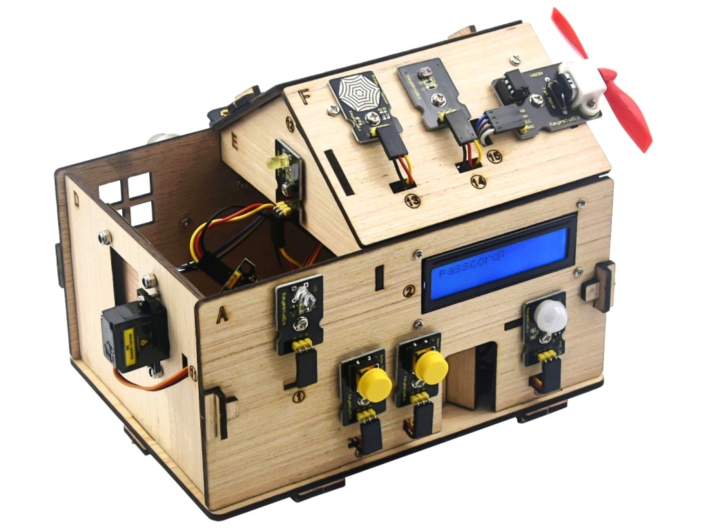 Keyestudio chytrý domeček pro Arduino - STEAM DIY výukový kit