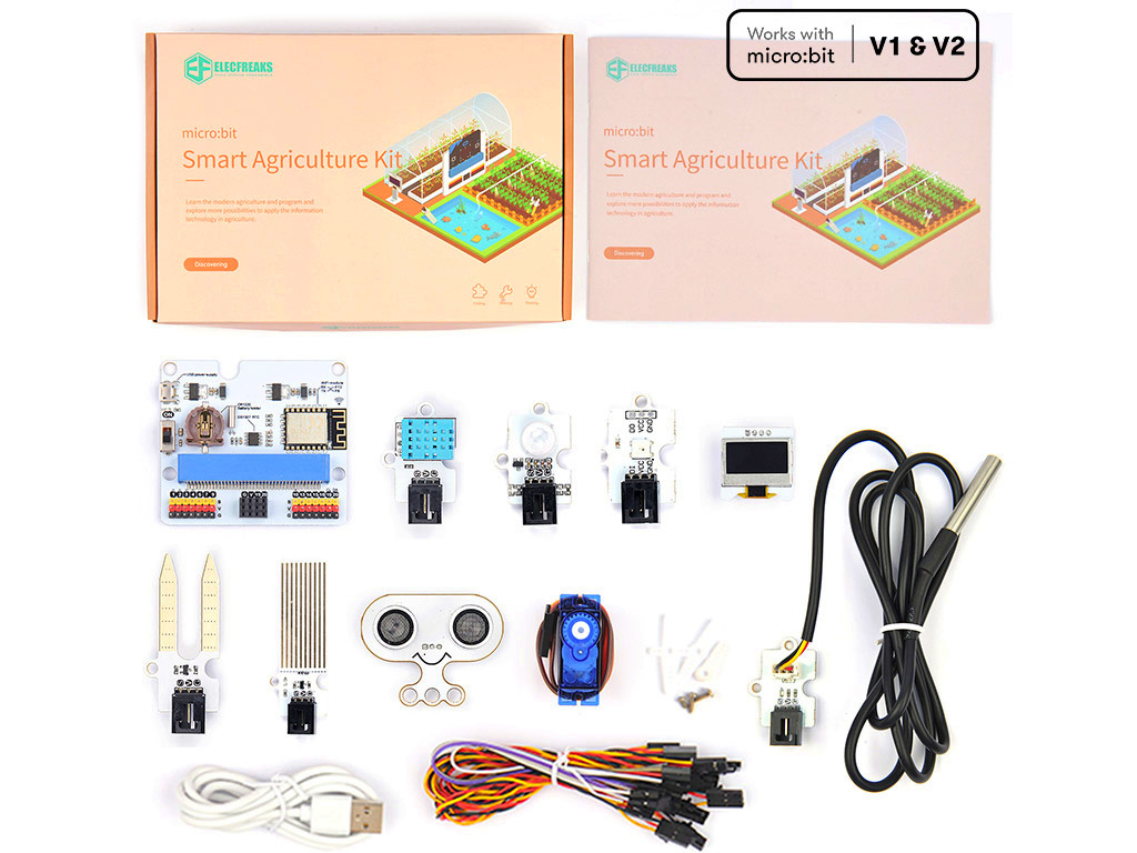 ElecFreaks Micro:bit kit pro mazané farmáře (bez micro:bit)