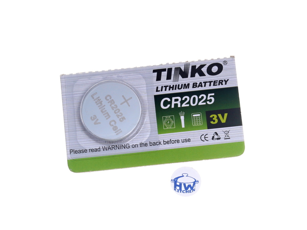 Knoflíková baterie CR2025 lithiová 3V TINKO HW23